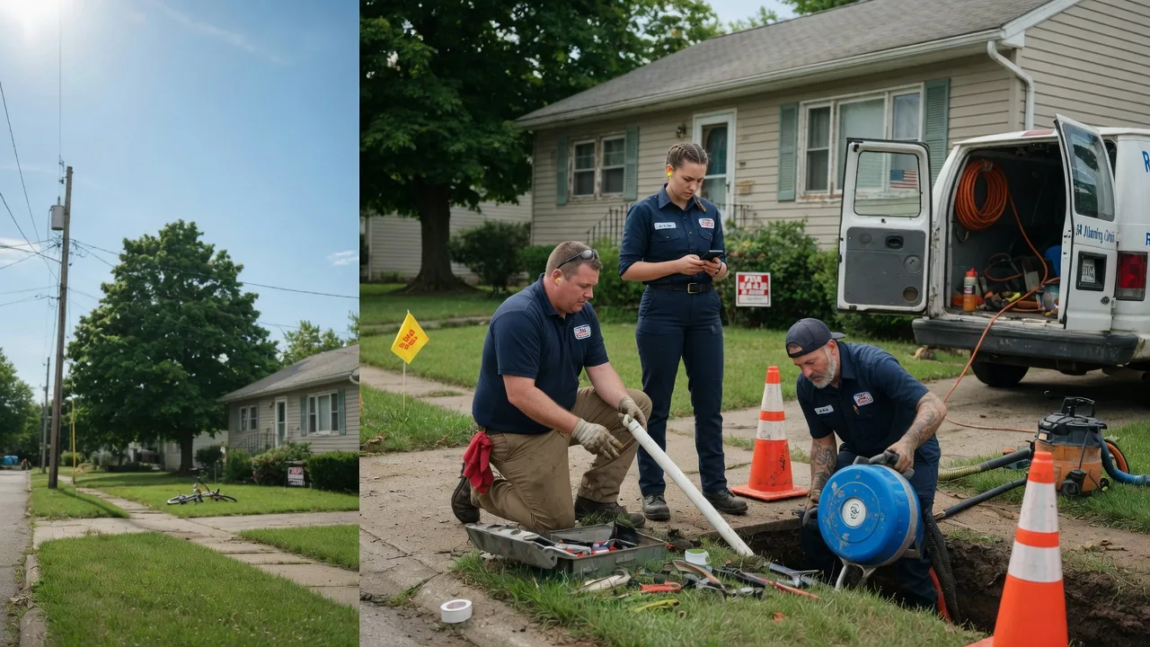 Sewer Line Repair in Claysville, PA near me